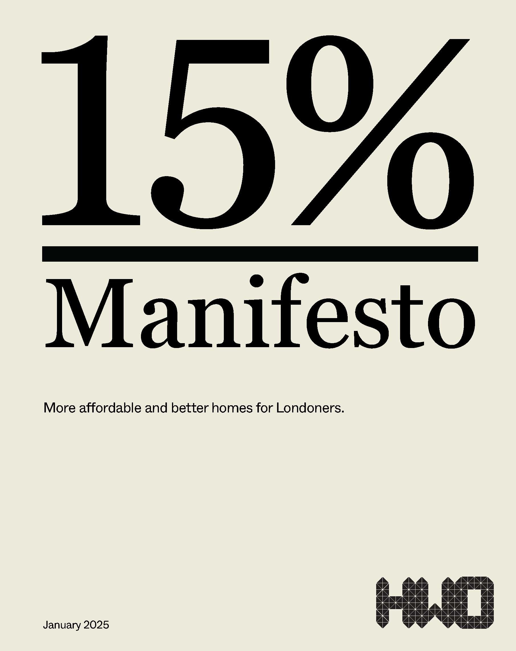 15% Manifesto